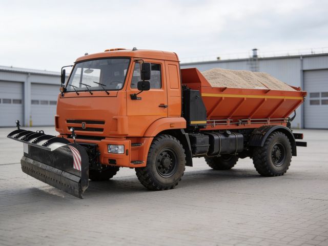 Комбинированная дорожная машина КО-806 на базе КАМАЗ 43353